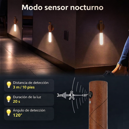Lámpara led con sensor de movimiento LUMI™
